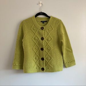 Boden Green Girls Sweater